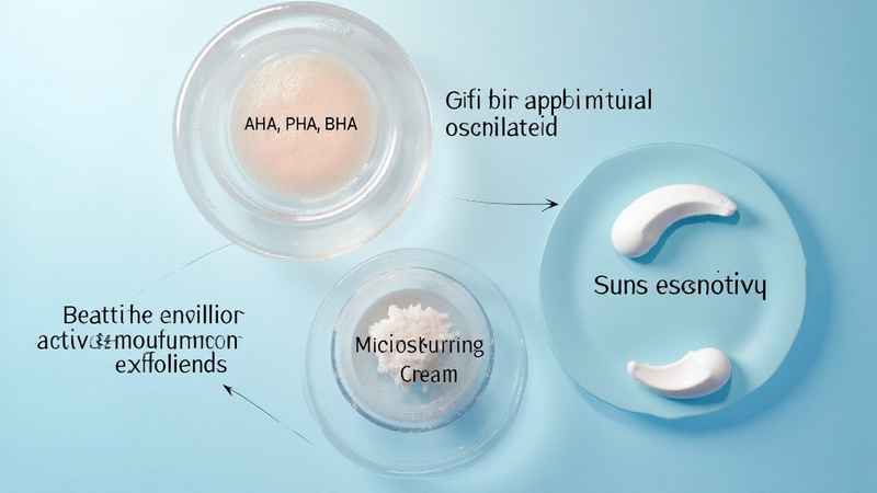 L'exfoliation pour une peau lisse et éclatante