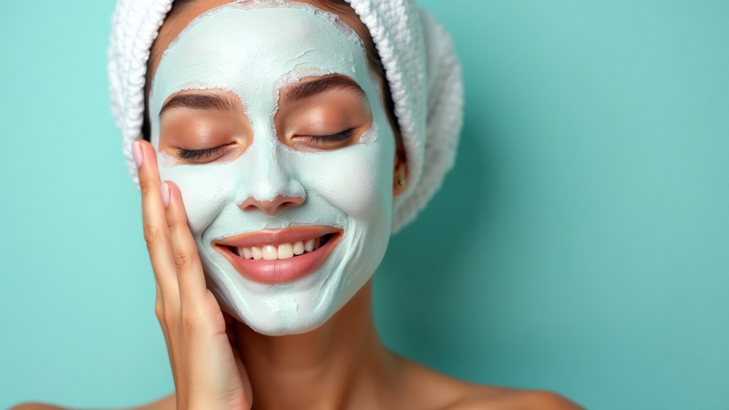 Le masque visage : soin intensif hebdomadaire