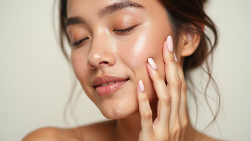 Soins de la peau, hydratation et gymnastique faciale